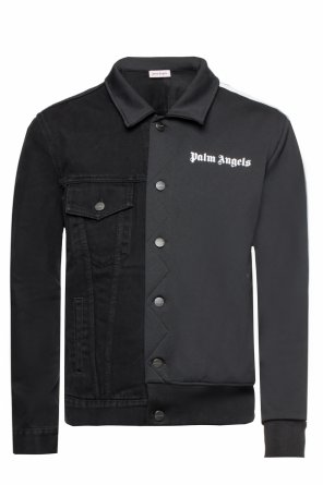 Denim jacket with sweatshirt effect, zdjęcie 1 Denim jacket with sweatshirt effect od Palm Angels